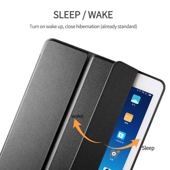 Huawei MatePad Pro 10 8 Kılıf CaseUp Smart Protection Siyah 3
